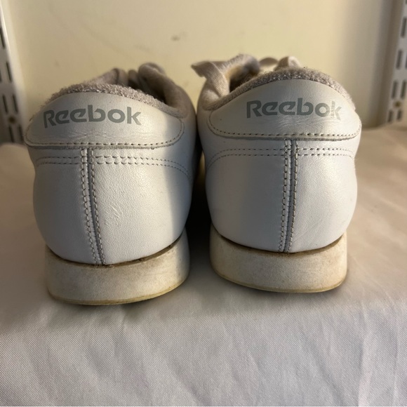 VINTAGE Reebok Classic Princess Athletic Shoes Women Size 7.5 Sneaker White 90’s - Picture 5 of 6